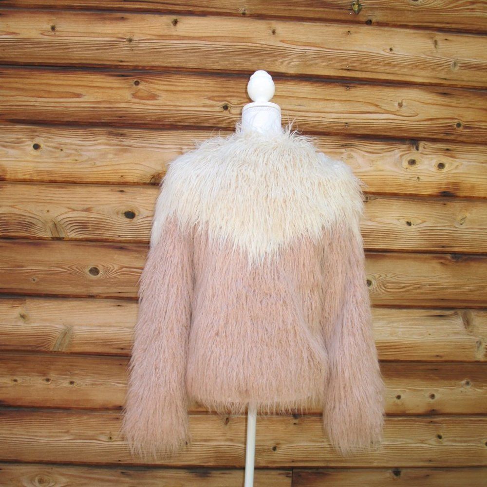 Donna Salyer Fabulous Furs Faux Mongolian Lamb Jacket - Picture 11 of 14